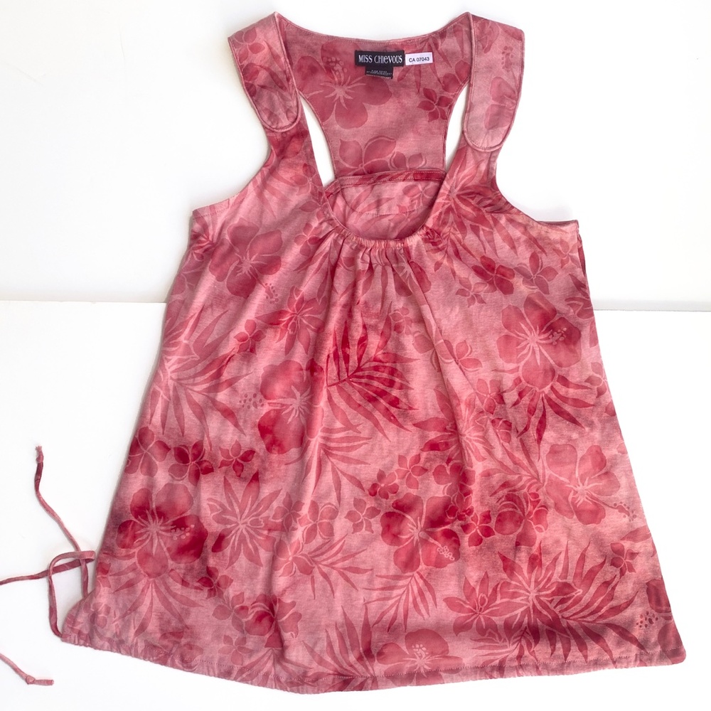 SzM / Miss Chievous Floral Sleeveless Top - Picture 11 of 12